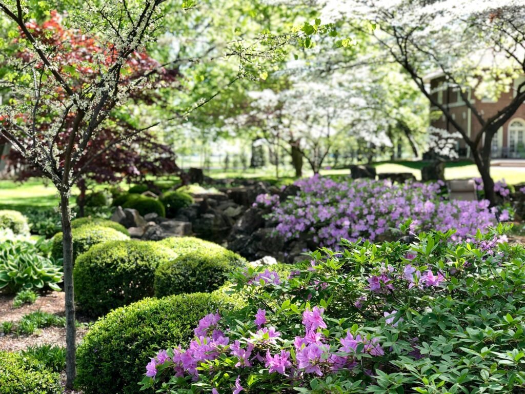 Custom residential landscaping project in O’Fallon, Illinois