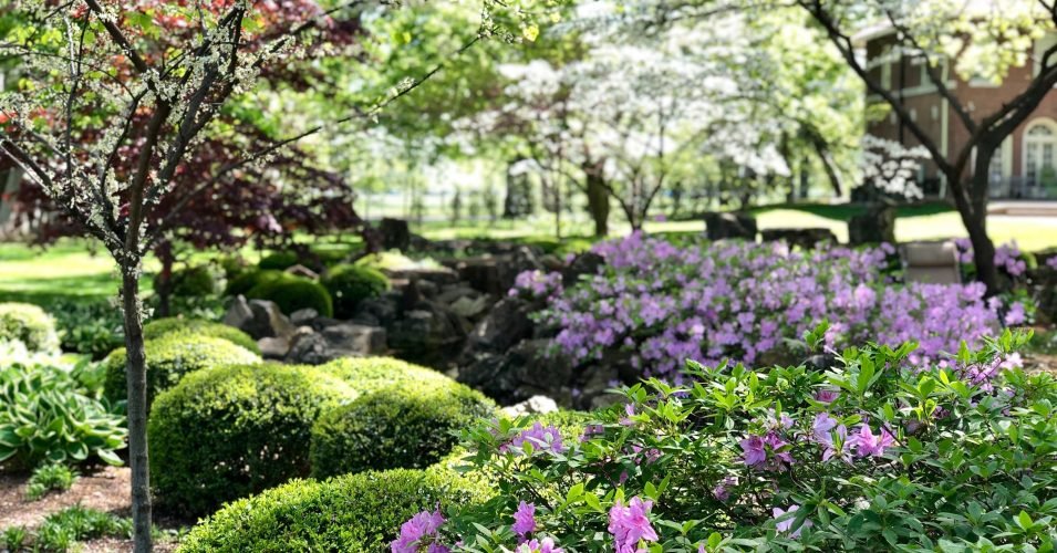 Custom residential landscaping project in O’Fallon, Illinois